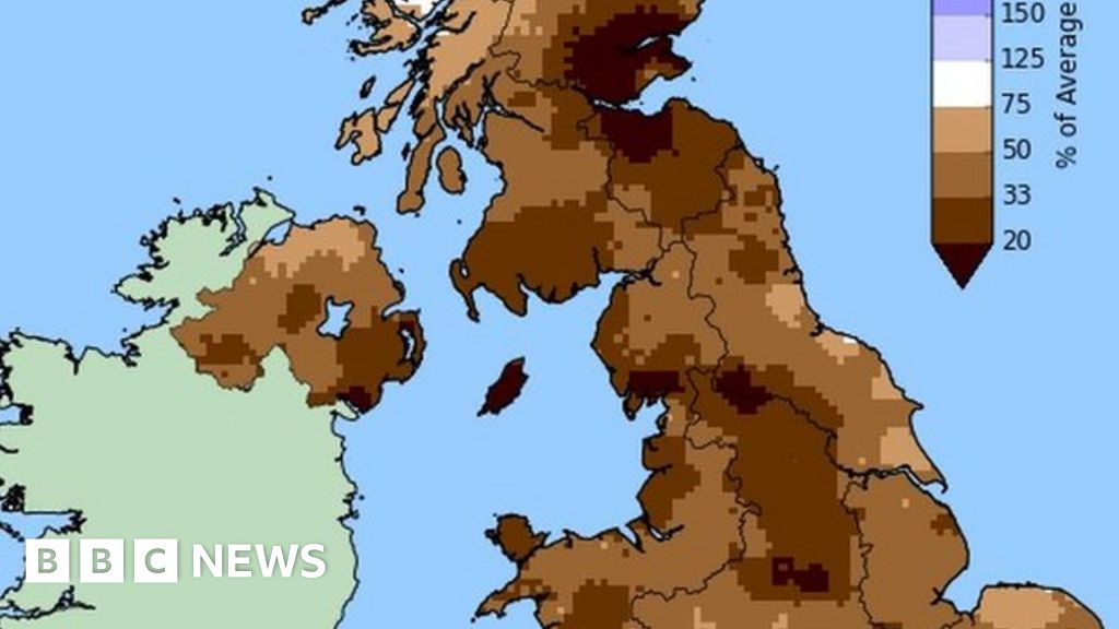 Edinburgh driest place in UK in April - BBC News
