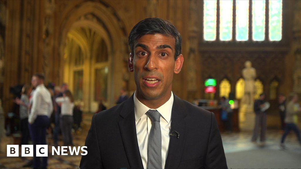 Rishi Sunak says government spending sustainable with no-deal - BBC News