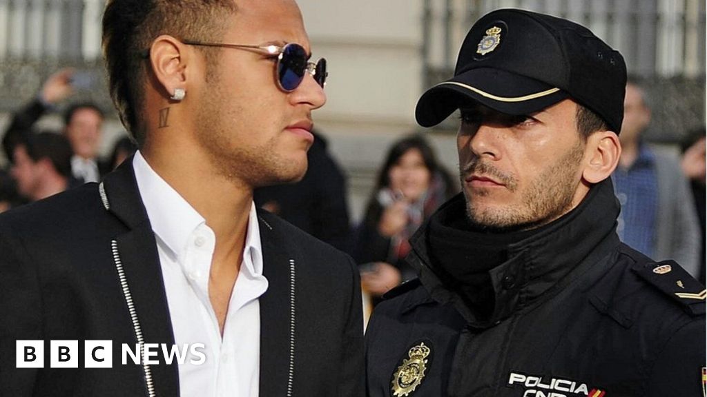 Neymar Court For Barcelona Fraud Trial Bbc News