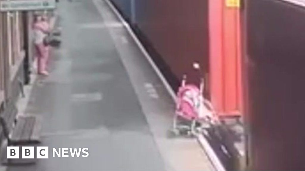 Rail Safety Buggy Smashed By Freight Train Bbc News 