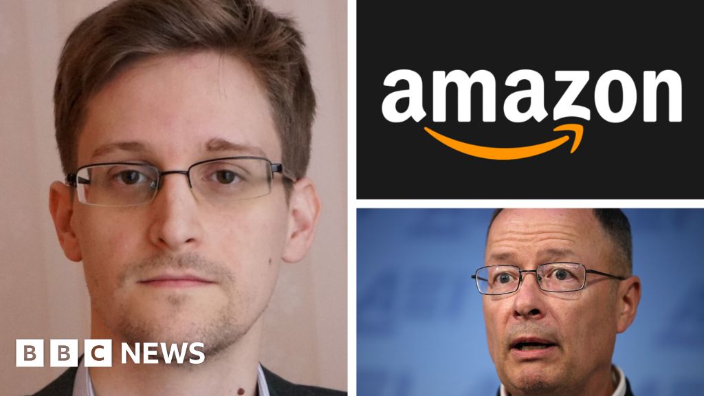 Snowden criticises Amazon for hiring former NSA boss