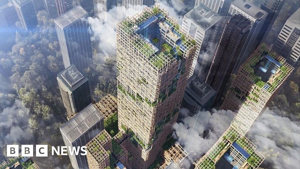 Plans Drawn Up For World's Tallest Wooden Skyscraper - BBC News