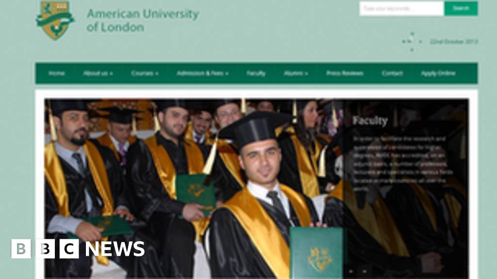 American University Of London Sells Study Free Mba Bbc News