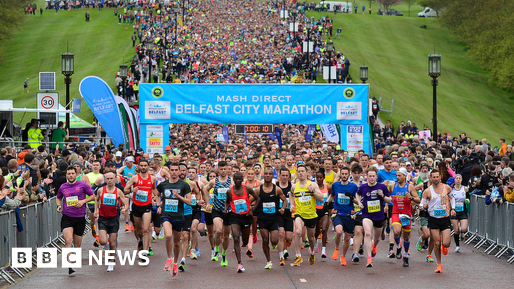 Belfast City Marathon: Thousands of runners complete race