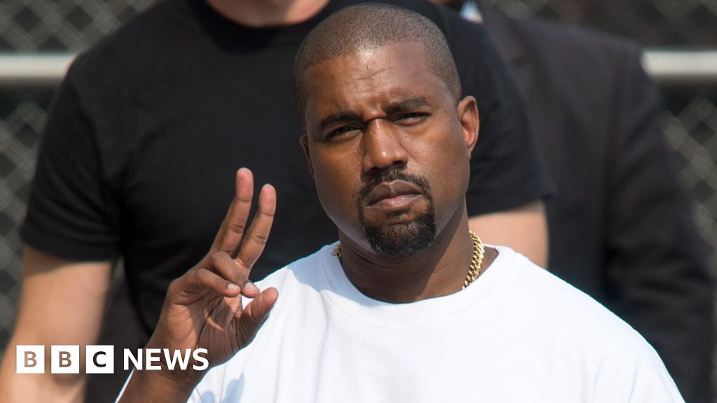 Kanye West I wasn't stumped by Kimmel's Trump question BBC News