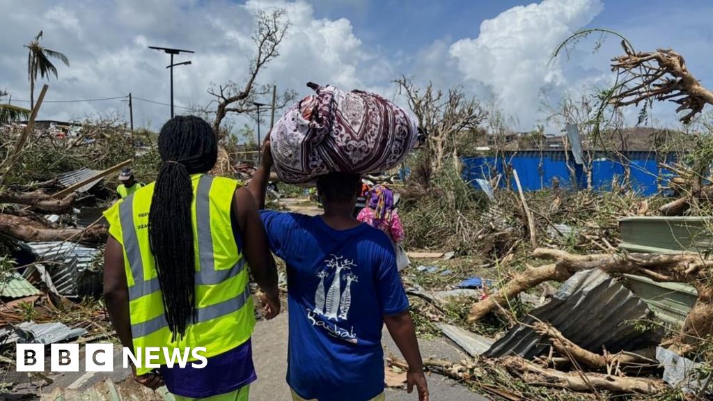 'It feels like nuclear war aftermath' say devastated island's residents