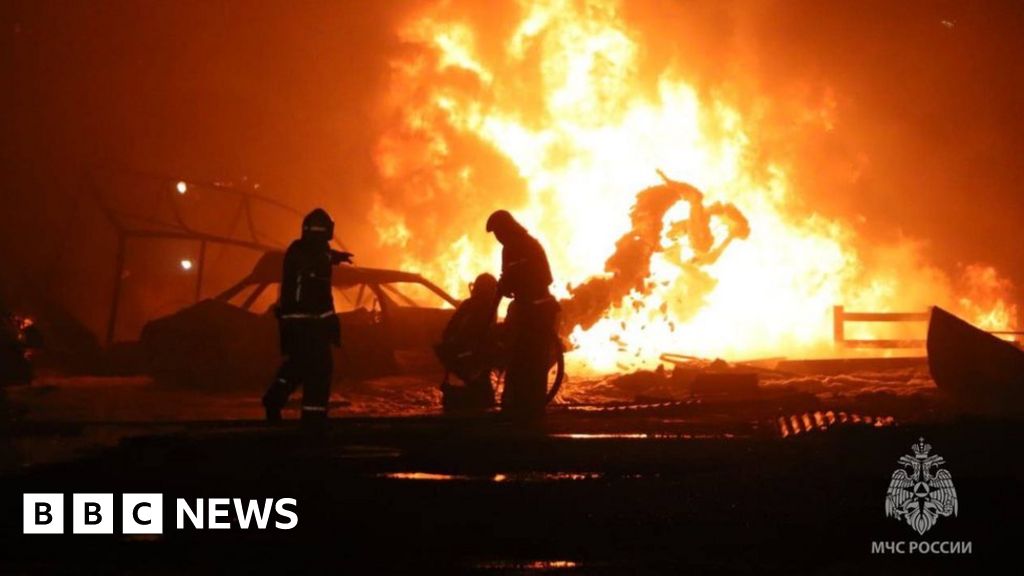 At least 35 die in inferno at petrol station in Dagestan southern Russia