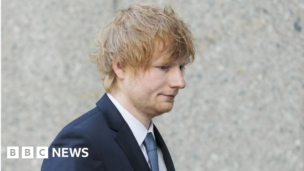 Ed Sheeran appears in NYC court for start of copyright trial