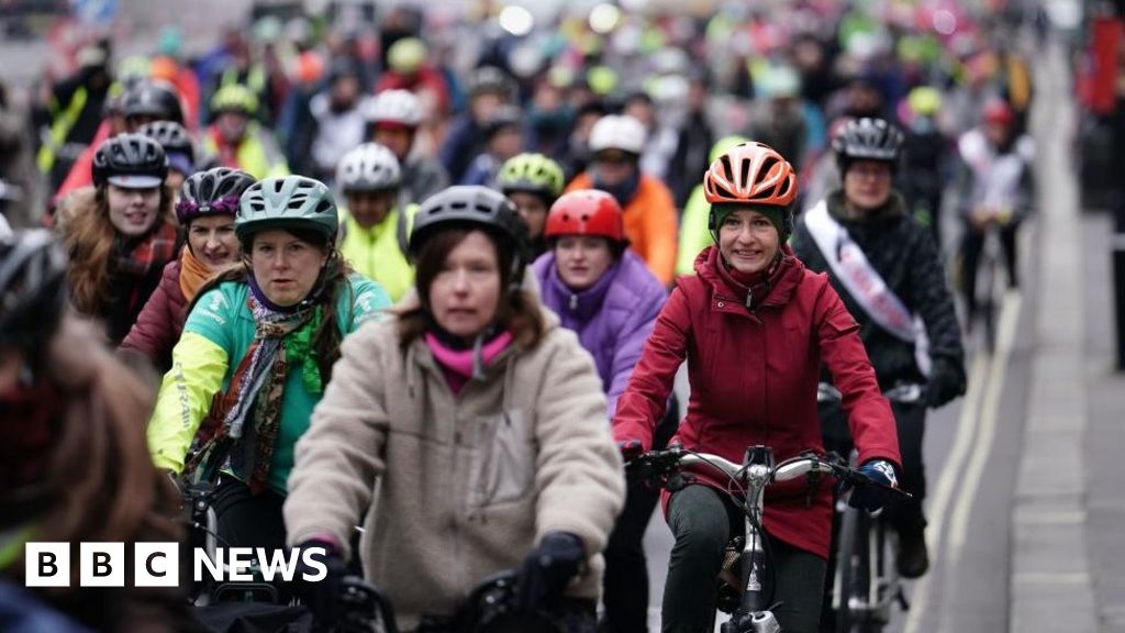 Riders protest for safer cycling for women in London