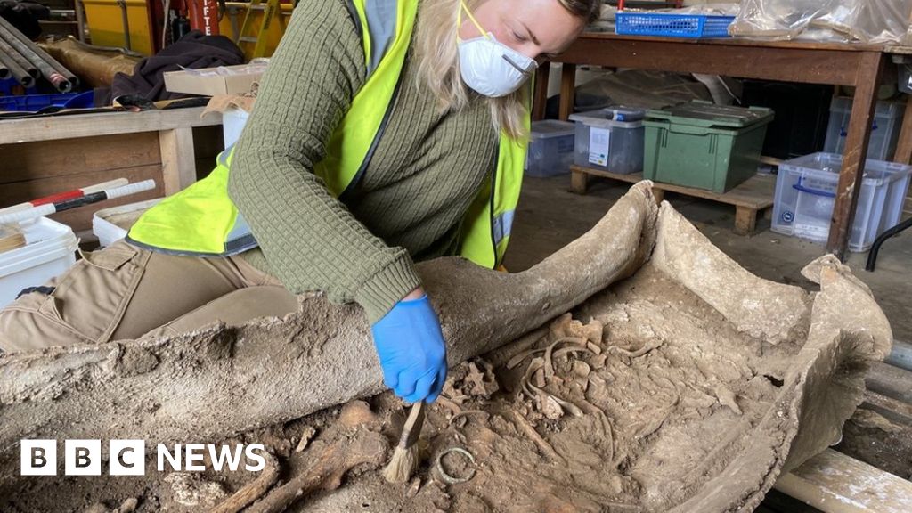 Leeds: Roman coffin unearthed at Garforth to be displayed for the first time
