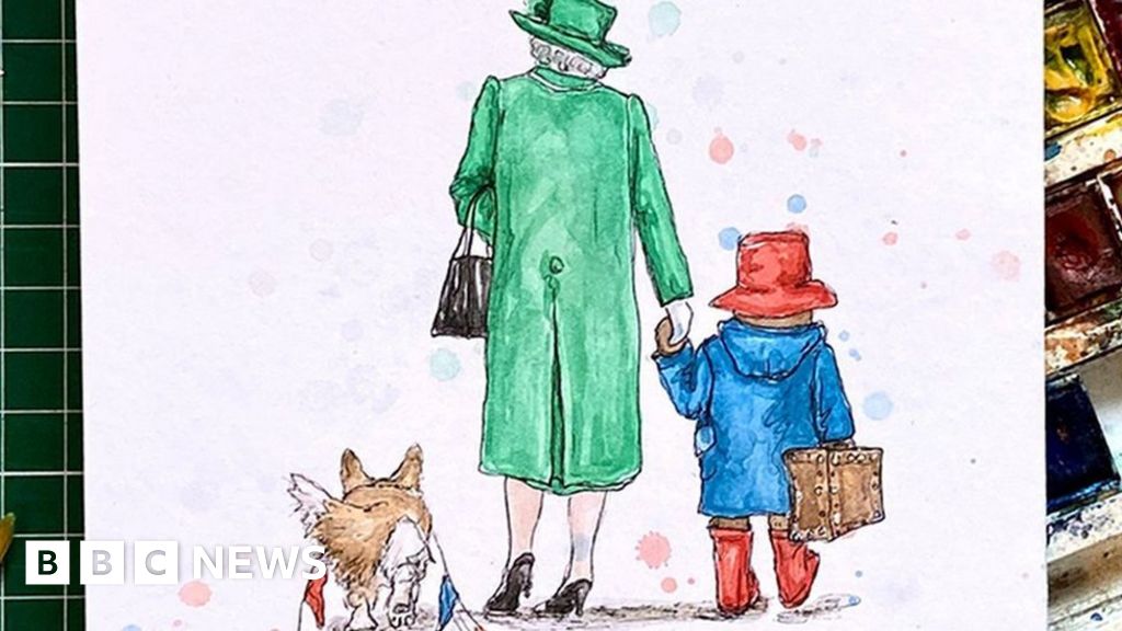 Artist overwhelmed by response to Queen and Paddington Bear ...