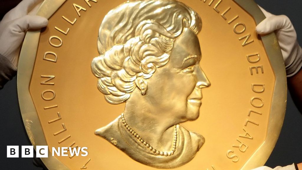 Giant Gold Coin Trial Opens In Berlin Bbc News