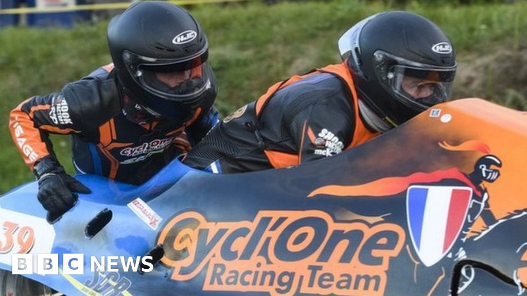 Isle of Man TT: Sidecar passenger Olivier Lavorel dies from crash injuries