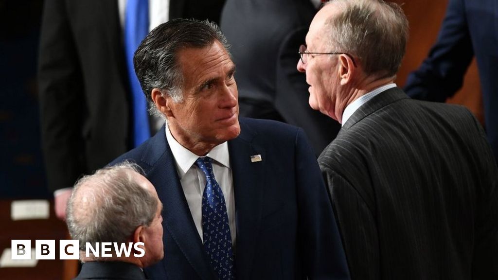 Backlash Against Sore Loser Mitt Romney After He Votes To Convict Trump Bbc News