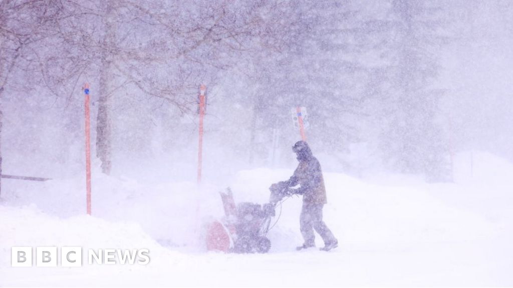 Tormenta americana: una enorme tormenta de nieve azota los estados de California y Nevada