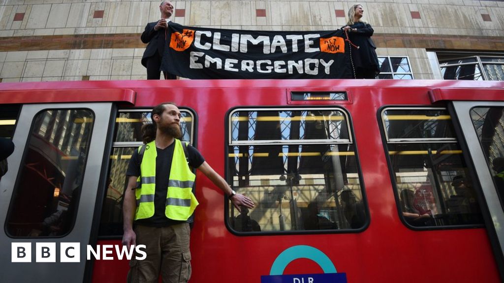 Extinction Rebellion activists guilty over train glue protest