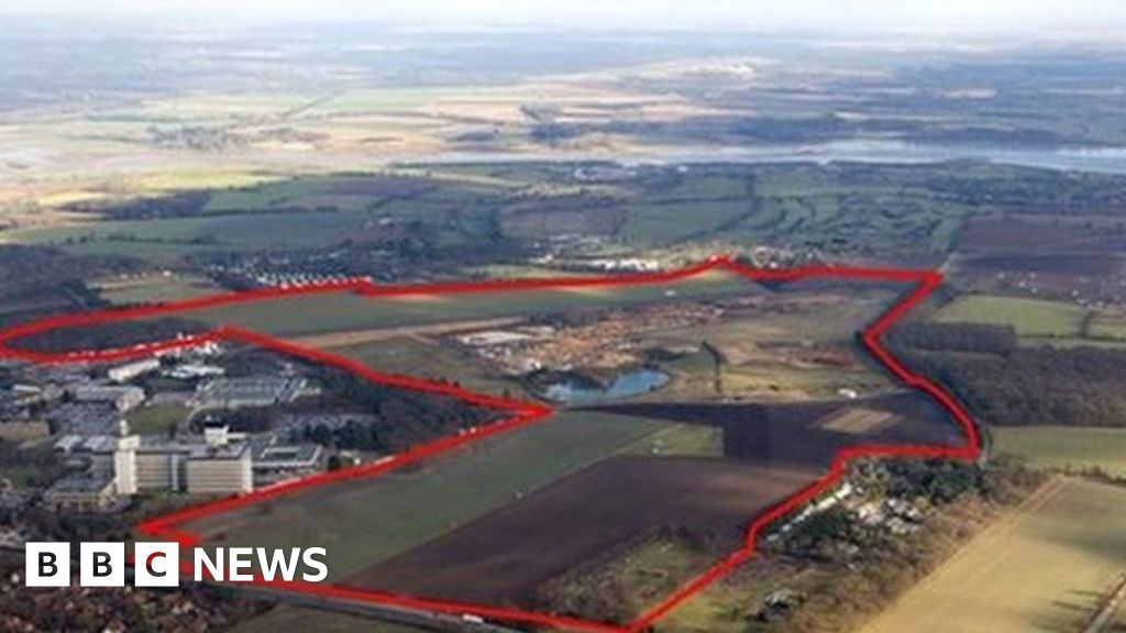 Martlesham Heath Adastral Park 2,000 new homes approved BBC News