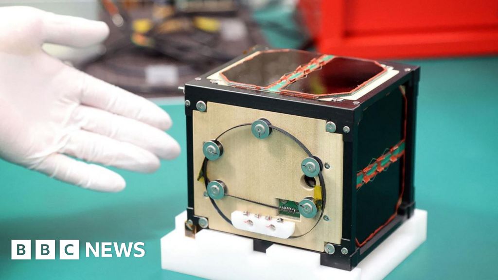 The world's first wood-panelled satellite has been launched into space to test the suitability of timber as a renewable building material in futu