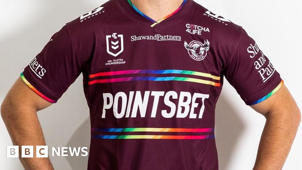 Historic pride jersey sparks player boycott in Australia - BBC News