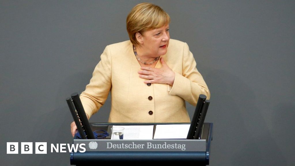German election: Merkel attacks left as polls point to defeat – BBC News