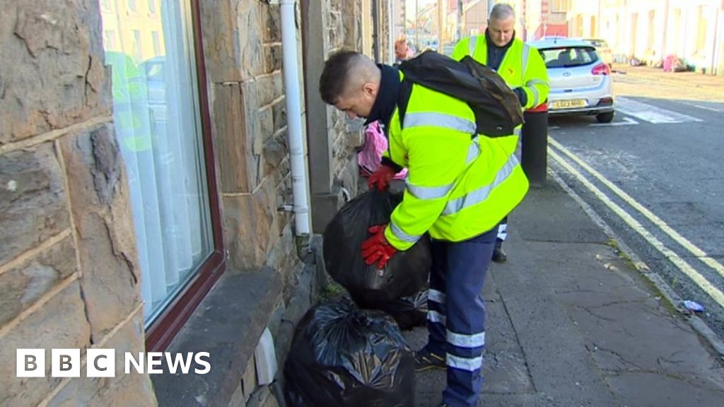 Swansea residents facing £100 fines if fail to recycle BBC News
