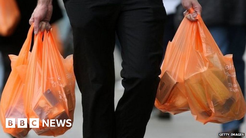 Charge cuts plastic bags by 147 million in Scotland BBC News