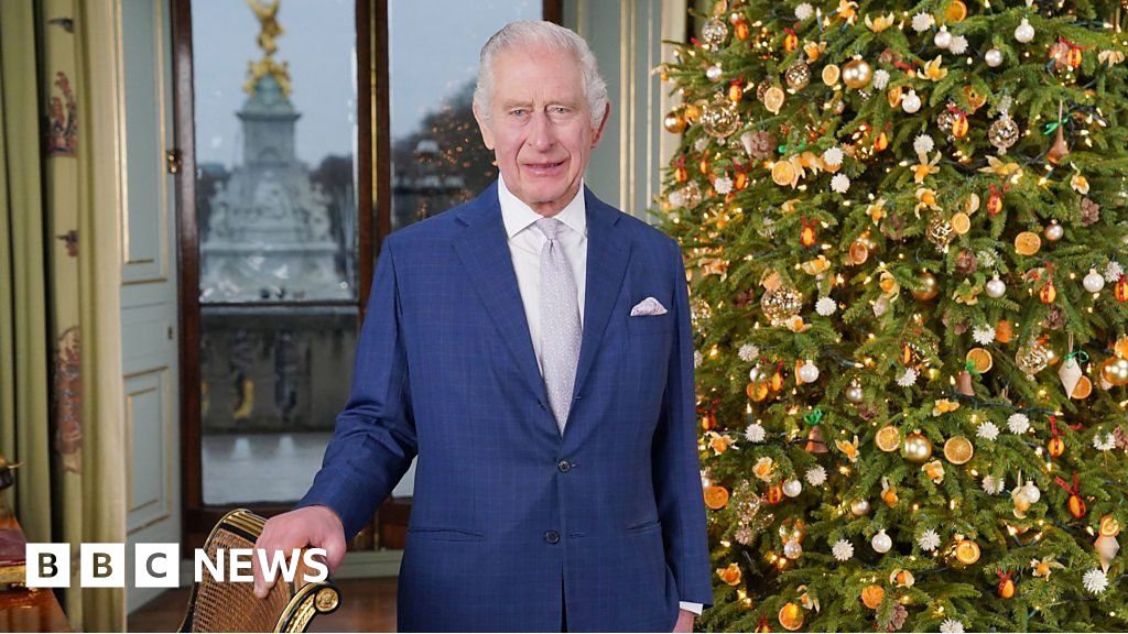 Watch King Charles's Christmas message in full BBC News