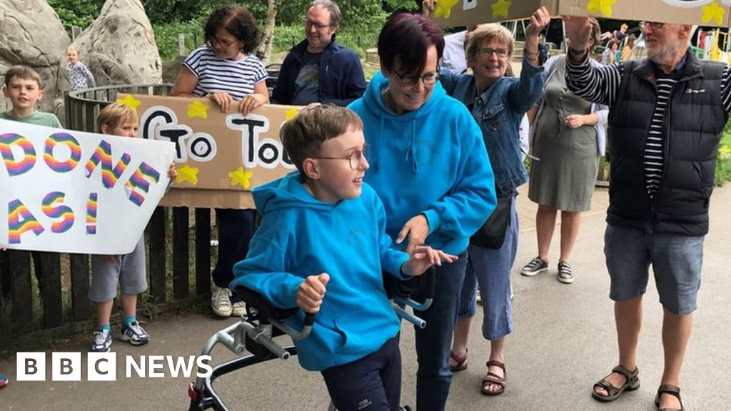 Tobias Weller: Sheffield boy campaigns for accessible playgrounds