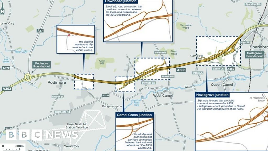 A303 dualling gets £100k to avoid project delays - BBC News