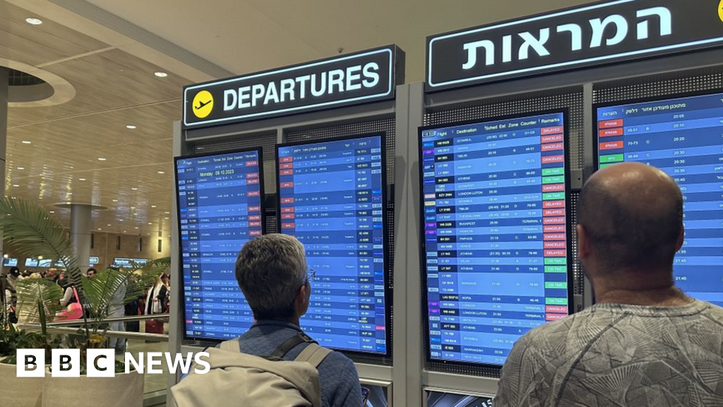 Airlines cancel or delay flights to Israel as fighting continues