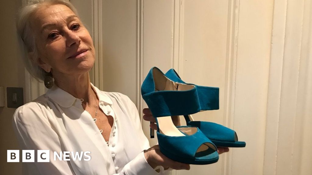 Helen Mirren Shoes In Snapping The Stiletto Essex Girl Display