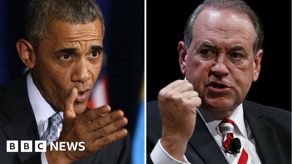 Obama Attacks Mike Huckabee Over Israel 'oven' Remarks - BBC News