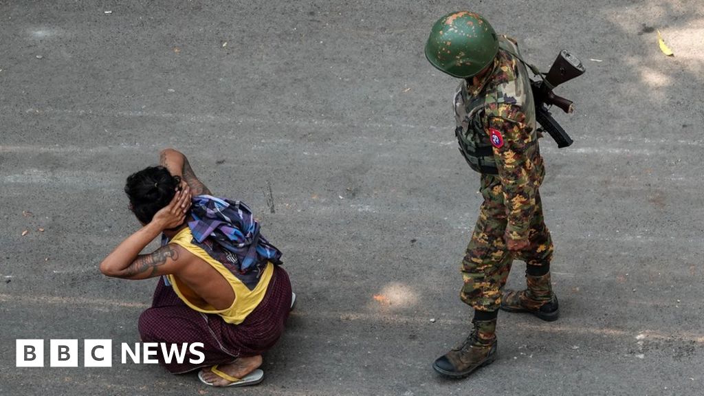 Myanmar Coup The Battle Tactics Used In Crackdowns On Protests c News