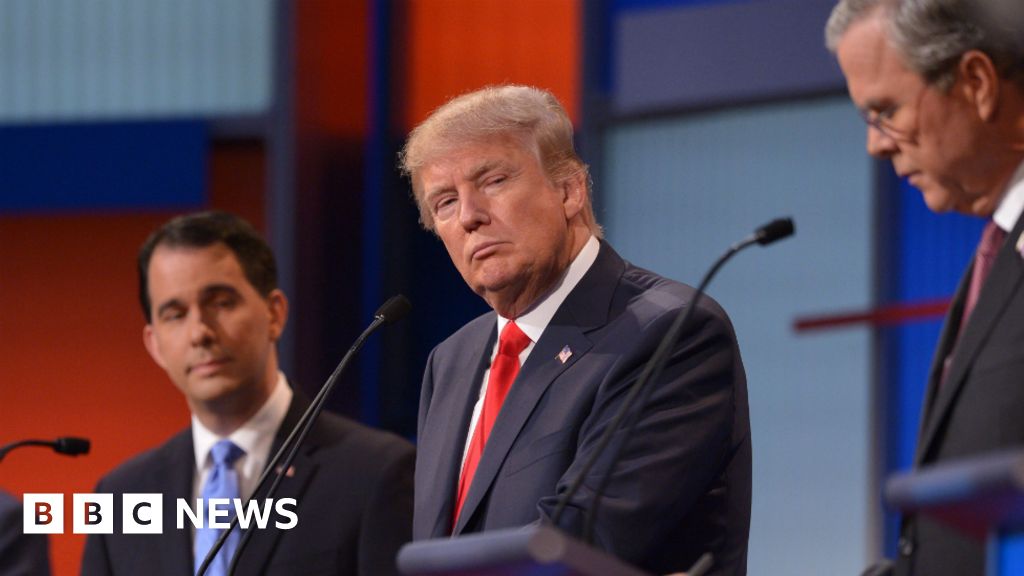 Defiant Donald Trump Dominates Us Republican Tv Debate Bbc News 2635