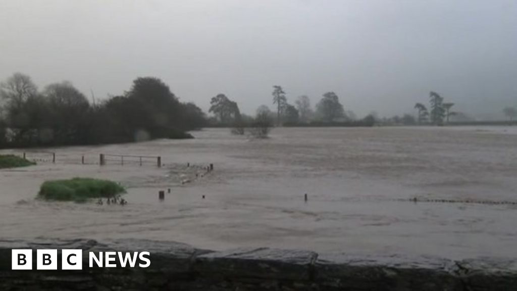 Power cuts and floods after storms hit Wales BBC News