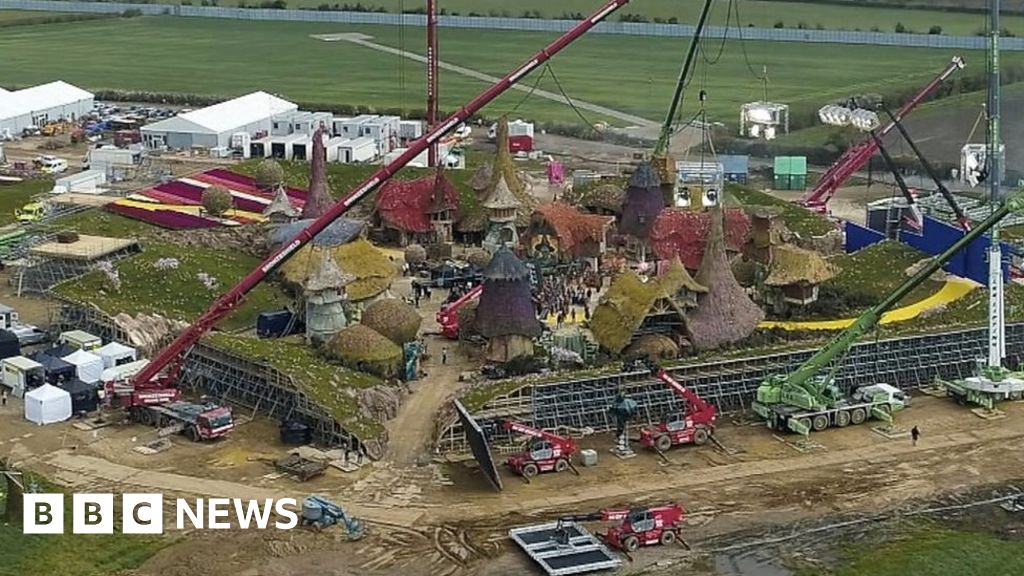 Wicked: Village gets Oz makeover for Ariana Grande film