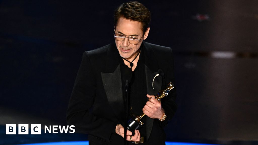 Oppenheimer's Robert Downey Jr among Oscar winners