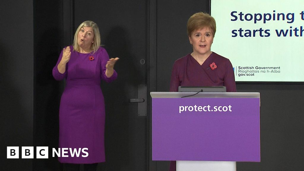 Covid in Scotland FM says easing of restrictions 'highly unlikely'