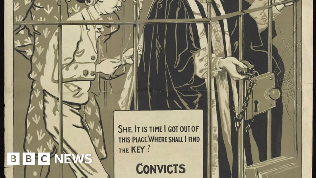 The Year Old Protest Posters That Show Women S Outrage Bbc News