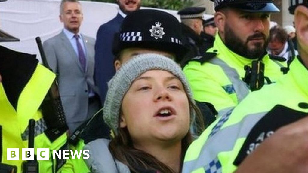 Greta Thunberg charged following arrest at Fossil Free London protest