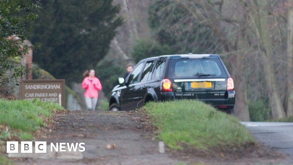 Prince Philip seen behind the wheel two days after crash