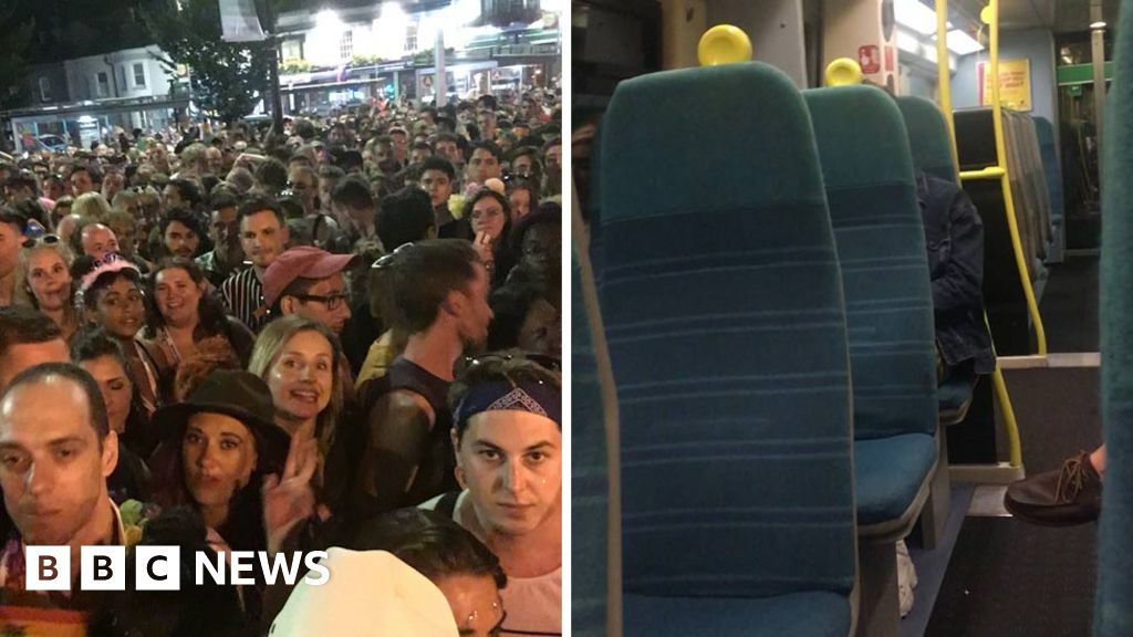 Train Firm Blames Brighton Pride Britney Spears Crowd Chaos On Police