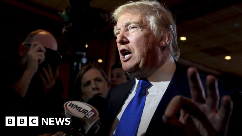 Donald Trump to run for president in 2016 BBC News