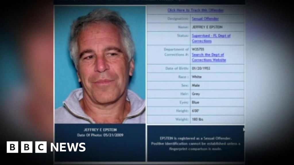 Jeffrey Epstein Financier Charged With Sex Trafficking Minors Bbc News