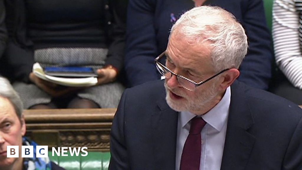 Brexit Corbyn Responds To Mays Calls For Mps To Back Her Deal Bbc News 0186