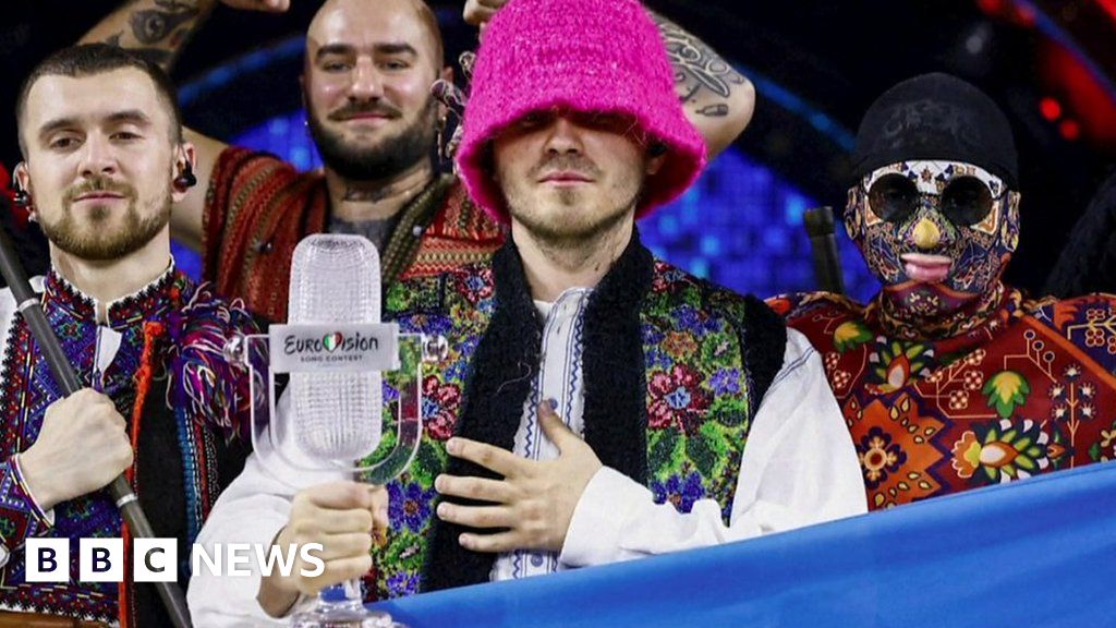 Ukraine’s Eurovision winner happy to sell trophy