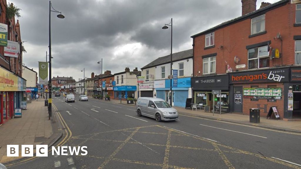 Pedestrian hit by a car in Levenshulme is seriously hurt - BBC News