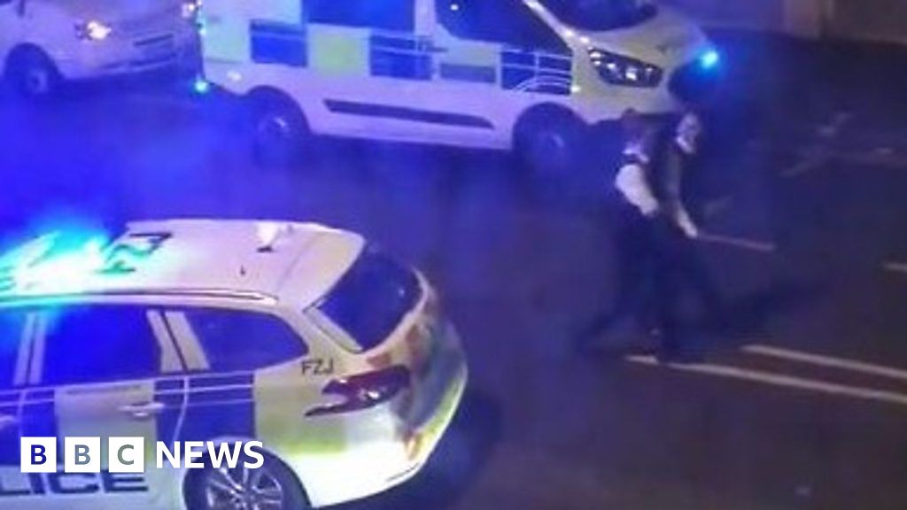 Machete Attack On Police Officer In Leyton East London Bbc News 