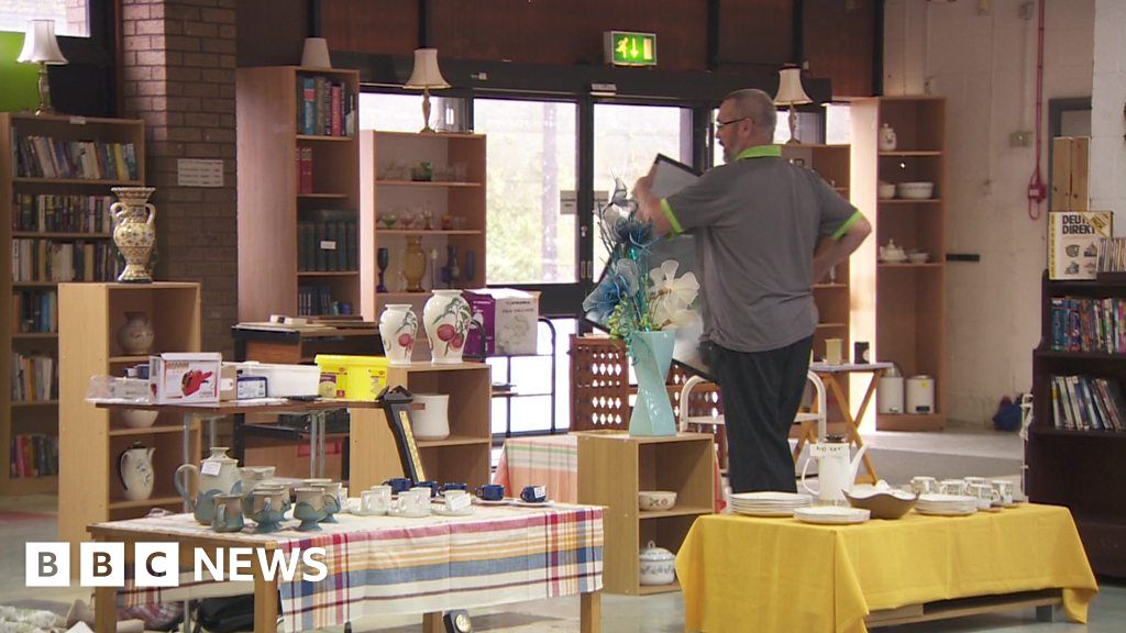 Biggest charity shop opens doors in Preston BBC News