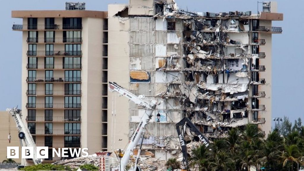 Miami building collapse: Demolition date brought forward